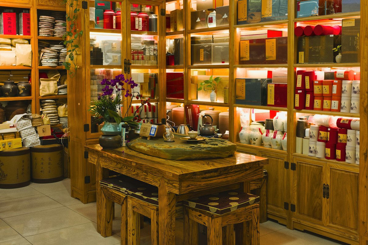 Traditional tea gardens and craftsmanship